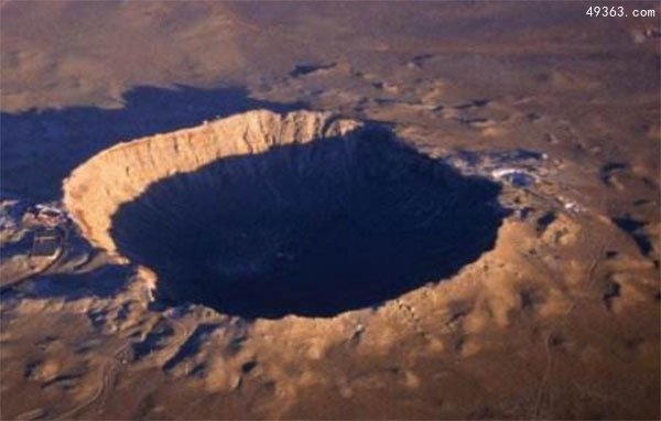 世界著名的十大陨石坑 这些自然景观，你见过吗